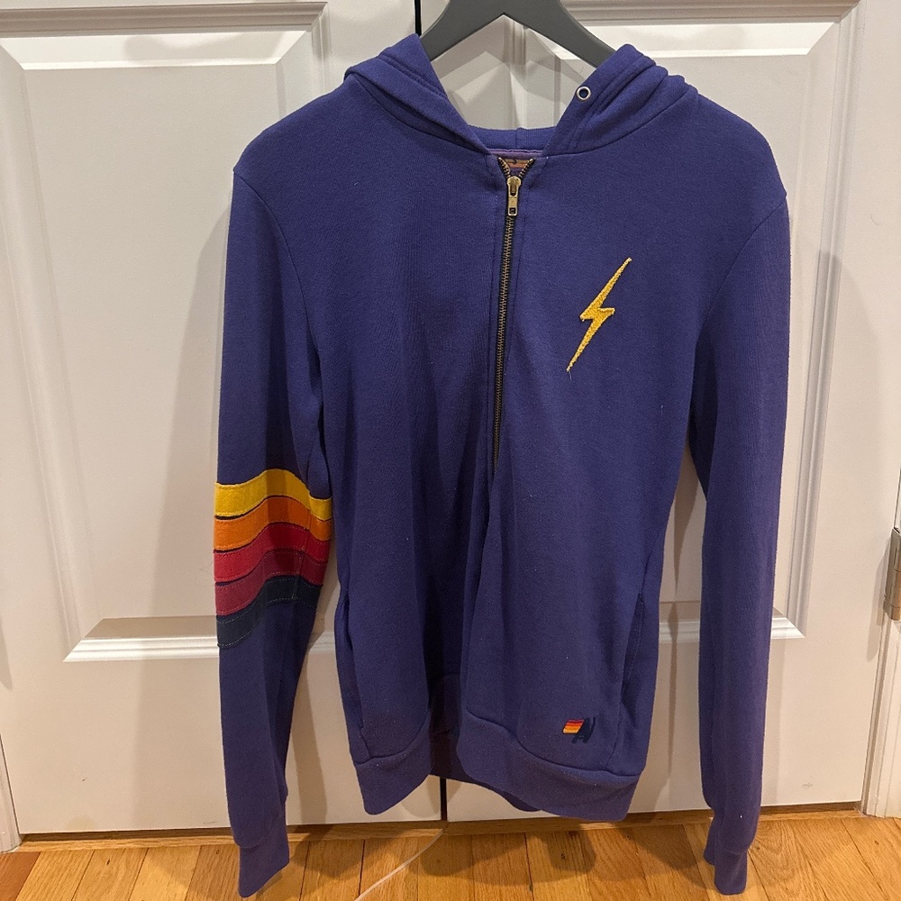 Purple Aviator Nation Sweatshirt